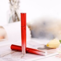 Red 6ml convenient plastic private label mascara wand casing with case
